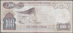 6.Emisyon 2.Tertip 100 Lira G35 525357 Çok Temiz