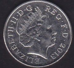 İNGİLTERE 10 PENCE 2013