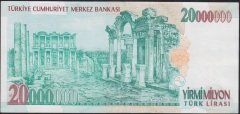 7.EMİSYON 20 000 000 LİRA H20 239954 ÇÇT +