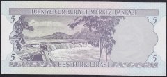 6.EMİSYON 1.TERTİP 5 LİRA C16 477762 ÇİLALTI