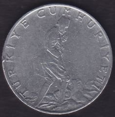 1964 Yılı 2.5 Lira Ters
