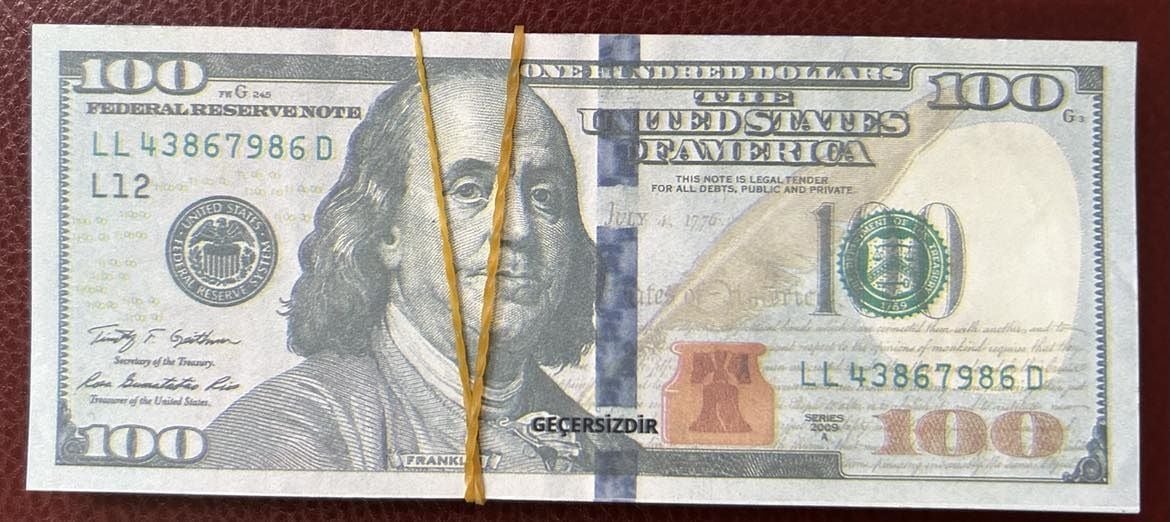 Amerika 100 Dolar Deste ( 100 Adet ) Fantazi Para -GEÇERSİZDİR