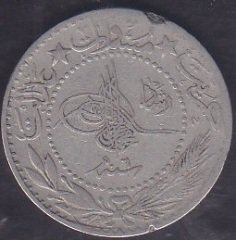 1327 / 6 Reşat 20 Para Temiz