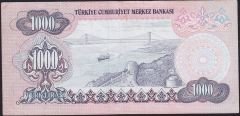 6.Emisyon 3.Tertip 1000 Lira F57 811327 Çok Temiz+