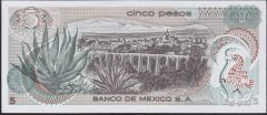MEKSİKA 5 PESOS 1971 ÇİL