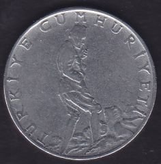 1965 Yılı 2.5 Lira Düz