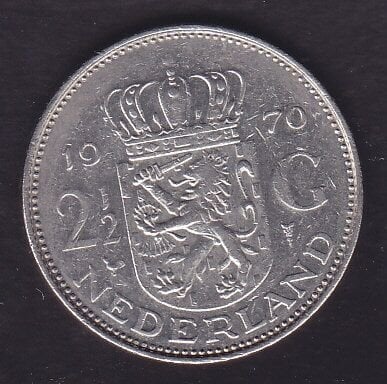 Hollanda 2.5 Gulden 1970