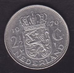 Hollanda 2.5 Gulden 1970