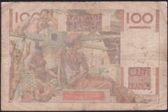 Fransa 100 Frank 1949 Çok Temiz