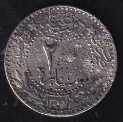 1327 / 3 Reşat 20 Para Haliyle