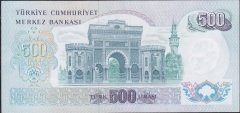 6.Emisyon 2.Tertip 500 Lira L13 160358 Çilaltı