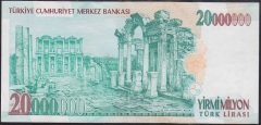 7.EMİSYON 20 000 000 LİRA H27 293928 ÇÇT +