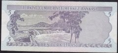 6.EMİSYON 1.TERTİP 5 LİRA B35 326560 ÇÇT +