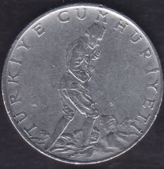 1967 Yılı 2.5 Lira Ters