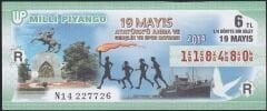 2014 19 Mayıs Çeyrek Bilet - R Serisi