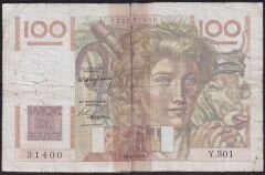 Fransa 100 Frank 1949 Haliyle