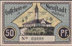 Almanya 50 Pfennig Notgeld 1921 Çil