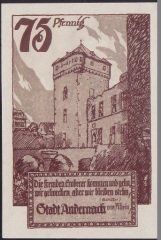 ALMANYA 75 PFENNİG NOTGELD 1920 ÇİL