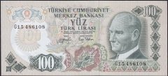 6.Emisyon 2.Tertip 100 Lira G15 486108 Çilaltı