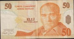 8.Emisyon 50 YTL A53 150519 Çok Temiz