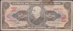Brezilya 5 Cruzeiros 1950 Haliyle