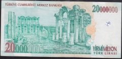 7.EMİSYON 20 000 000 LİRA H32 723193 ÇÇT +