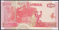 ZAMBİA 50 KWACHA 2001 ÇİL