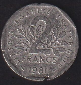 Fransa 2 Frank 1981 Haliyle