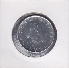 1979 Yılı 1 Lira Düz - Kapamada