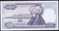 7.Emisyon 2.Tertip 1000 Lira H18 320944 Çil