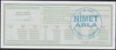 2002 31 Aralık Çeyrek Bilet - G Serisi