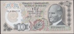 6.Emisyon 2.Tertip 100 Lira G13 380727 Çilaltı