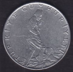 1968 Yılı 2.5 Lira Ters