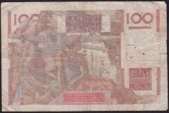 Fransa 100 Frank 1952 Temiz