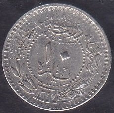 1327 / 8 Reşat Elgazi 10 Para Çok Çok Temiz