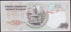 6.EMİSYON 2.TERTİP 50 LİRA J16 544385 ÇİL