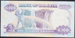 ZAMBİA 100 KWACHA 1991 ÇİL
