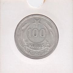 1934 Yılı 100 Kuruş Gümüş