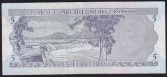 6.Emisyon 2.Tertip 5 Lira I66 248818 Çok Temiz+