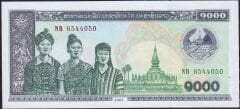 Laos 1000 Kip 2003 Çil Pick 32a