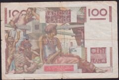 Fransa 100 Frank 1953 Temiz