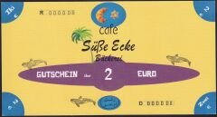 Almanya Tatlı Köşe Fırını 2 Euro 2011 Fantazi Para