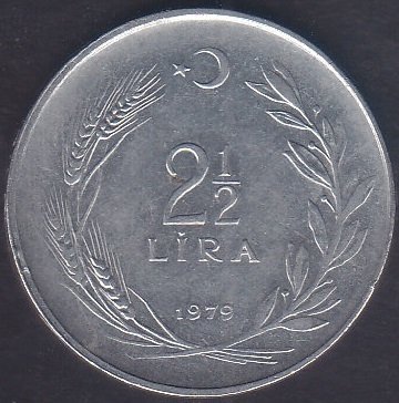 1979 YILI 2.5 LİRA