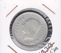 1939 Yılı 1 Lira Gümüş
