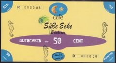 Almanya Tatlı Köşe Fırını 50 Cent 2011 Fantazi Para