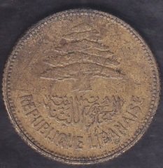 Lübnan 25 Piastre 1952