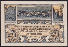 ALMANYA 50 PFENNİNG 1922 ÇİL