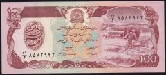Afganistan 100 Afgani 1358 ( 1979 ) Çilaltı Çil Pick 58a