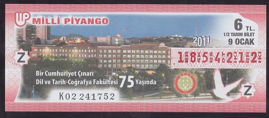 2011 9 OCAK YARIM BİLET