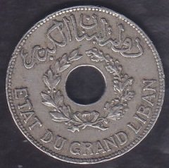 Lübnan 1 Piastre 1936